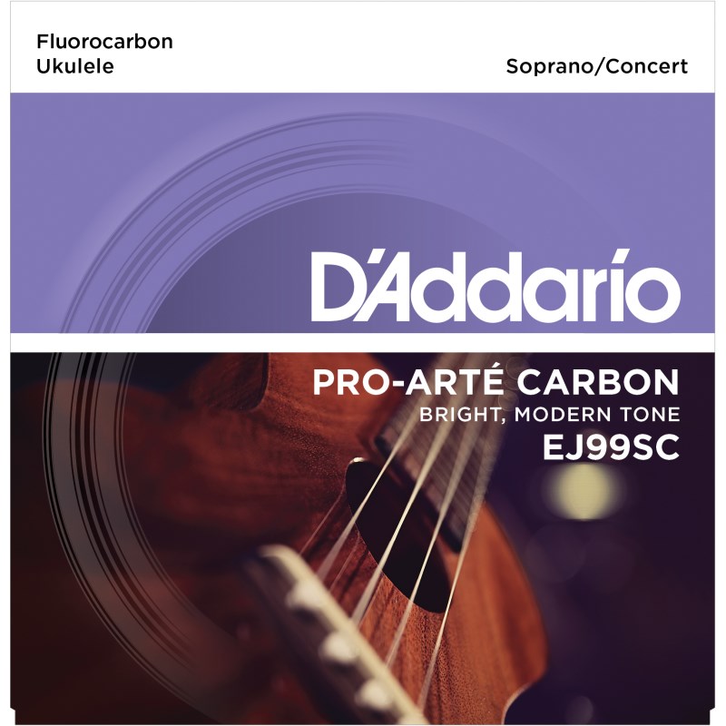 EJ99SC Soprano / Concert Ukulele [ウクレレ弦] D’Addario (新品)