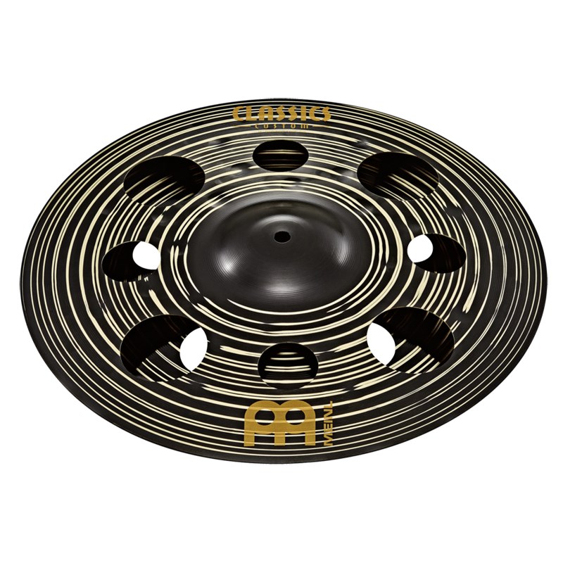 ■商品紹介●Classics Custom Series・B10ブロンズ合金製・コンピュータ制御によるハイテクな製造工程・優れた音質とモダンなルックス＜Classics Custom＞他のシンバルと比べて銀の含有量が多いB10ブロンズ合金を使用。コンピューター制御によるハイテクな製造工程、ブリリアントフィニッシュによるモダンなルックスと、優れた音質が特徴。ロックやヘヴィメタル色は強いものの、ポップス等のジャンルでも十分ご使用いただけるモデルです。＜Dark Trash Stack 18Top&Bottom ＞ショートディケイで瞬間的なトラッシュサウンドを発揮するスタックシンバルです。新発売の18 ダークスタックは、トラッシュ・スプラッシュとミニチャイナをペアにしたモデルです。重ね以外にも、それぞれ単体のエフェクトシンバルとして素晴らしいサウンドで、様々な使い方ができる点も特徴です。小さい12 は抜けが良く短いアタックと高めのピッチ、16と18はふくよかでディープなアタックと比較的低めのピッチを特徴としており、プレイスタイルに合わせたチョイスが可能です。検索キーワード：イケベカテゴリ_ドラム_シンバル_その他_MEINL_Classics Custom Dark_新品 SW_MEINL_新品 JAN:0842960102086 登録日:2019/05/16 シンバル マイネル クラシック