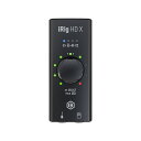 翌日配達 【GW激得セール】【数量限定プロモ】iRig HD X(モバイル・ギター向けUSB-Cオーディオインターフェイス)(アイケーマルチメディア)(アイリグ...