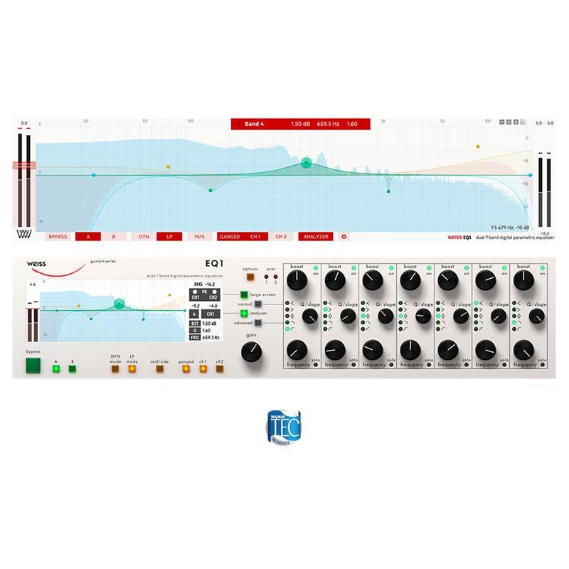 Weiss EQ1(ソフチューブ)(プラグインソフト)(オンライン納品) Softube (新品)