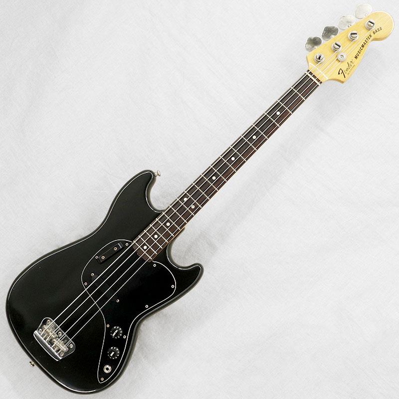 Mike Lull - VINTAGE Musicmaster Bass '80 Black/R Fender USA (ヴィンテージ やや使用感あり)