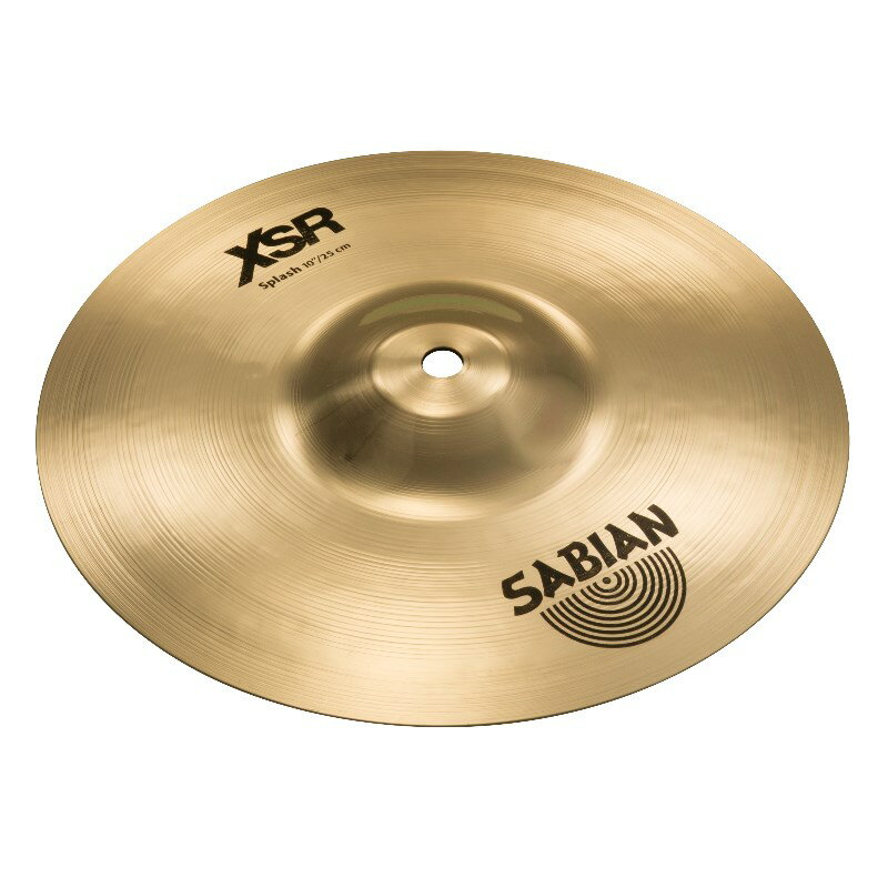 ■商品紹介☆SABIAN スプラッシュシンバル☆＜XSRBest In Class＞最高の価値を持つB20キャストブロンズにAAシリーズと同様のレイジングを施す事により、アグレッシヴなプレイにも、ゆとりのあるパワーと伸びやかなサスティーンを発揮。キャストブロンズシンバルとしての驚異的なプライスにも注目。SPLASH (10/ Extra Thin )〜ブリリアント仕上げ〜明るくキレのよいハンチのあるクラッシュ効果を生み出す、薄いスフラッシュ。検索キーワード：イケベカテゴリ_ドラム_シンバル_スプラッシュ_SABIAN_XSR_新品 SW_SABIAN_新品 JAN:0622537076398 登録日:2016/06/12 シンバル セイビアン