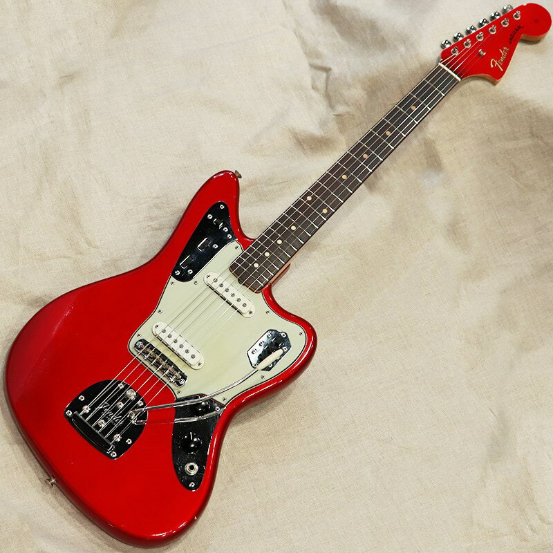 Jaguar '63 Matching Head CandyAppleRed/R Fender USA (ヴィンテージ やや使用感あり)