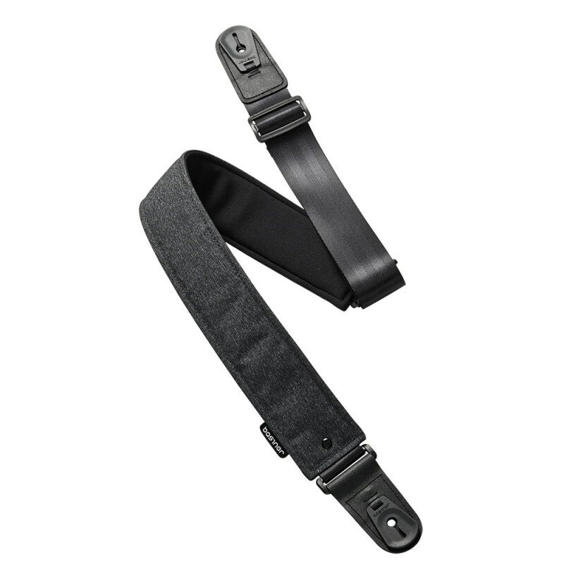 ■商品紹介ACME STRAP VITALGRIP / ギターストラップACMEストラップは安全性が非常に高いストラップロック構造VITALGRIPを備えており、本体の加工や追加のハードウェアを必要とせず、演奏時のストラップ外れを防止します。また、ストラップピンの向きに合わせてVITALGRIPを反転させる新機能REV SYSTEMを搭載。さらに、ネオプレン素材のパッドにより、軽快なプレイを約束します。・WHAT'S VITALGRIP?安全性が非常に高いストラップロック構造本体の加工や追加のハードウェアは必要ありませんストラップホールド部には耐久・耐摩耗性が高い Hypalon 材を採用トレンドのギターからビンテージギターまで、スタイル問わずマッチします・WHAT'S REV SYSTEM?本体裏側に取り付けられているストラップピンにも対応できるようVITALGRIPを反転させる新機能REV SYSTEMを搭載。この機能があれば、あらゆるギターにフィットします。■Features安全性が非常に高いストラップロック構造VITALGRIP搭載。VITALGRIPを反転させる新機能REV SYSTEMを搭載。耐久性の高い生地に加え、ネオプレン素材のパッドにより、軽快なプレイを約束します。高品質なシートベルトグレードのウェビングを採用。調整が簡単な高張力バックルを採用。■Length/SizeWidth：約6.8cmLength：約101.6〜127cm※一部画像は他カラーの商品を使用しております。※画像はイメージです。楽器本体は付属いたしません。検索キーワード：イケベカテゴリ_楽器アクセサリ_ギターストラップ_basiner_新品 SW_basiner_新品 JAN:4712914180131 登録日:2016/05/23 ストラップ ギターストラップ ベイシナー