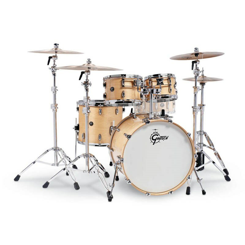 RN2-E8246-GN [Renown Series 4pc Drum Kit / BD22，FT16，TT10&12 / Gloss Natural Lacquer] 【お取り寄せ品】 GRETSCH (新品)