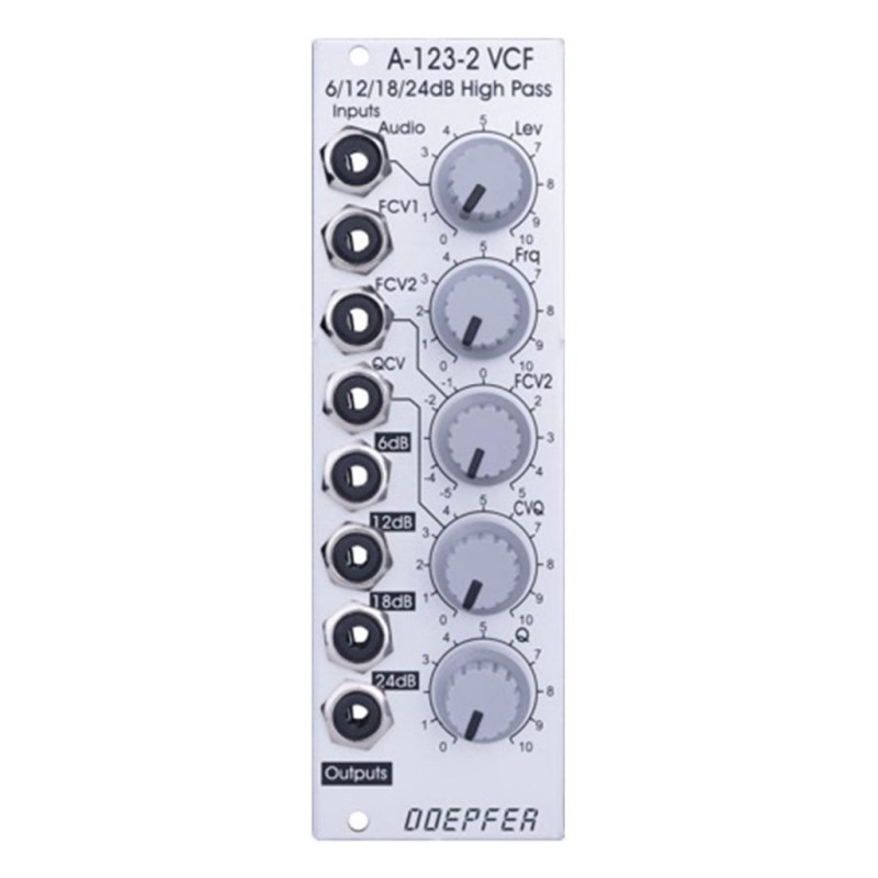 A-123-2 6/12/18/24dB High Pass Filter DOEPFER (Vi)