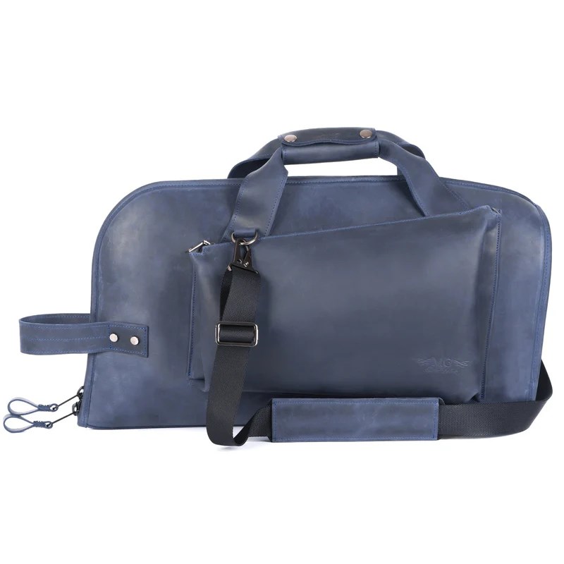 シングル フリューゲルホルン用ソフトケース CrazyHorse DarkBlue (ダークブルー)...