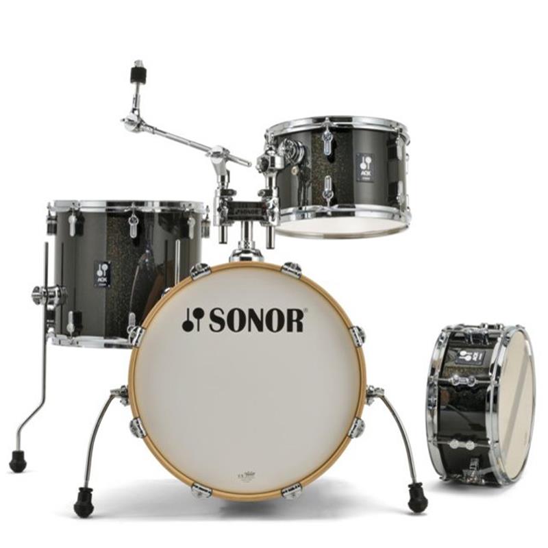 SN-AQXJAZZ #BMS [AQX Series Drum Set ''JAZZ'' - Black Midnight Sparkle] SONOR (新品)
