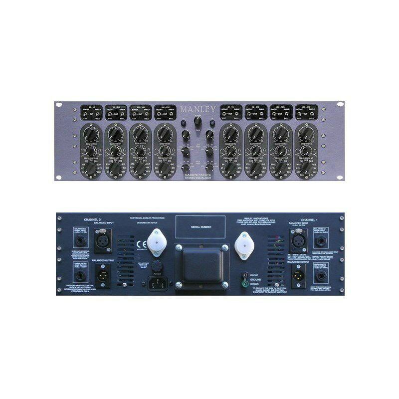 MASSIVE PASSIVE STEREO TUBE EQ Mastering Version�ڥޥ�����󥰥С�������(���������ʡ�Ǽ�����Ӥ�����)(�ޥ�쥤) MANLEY (����)