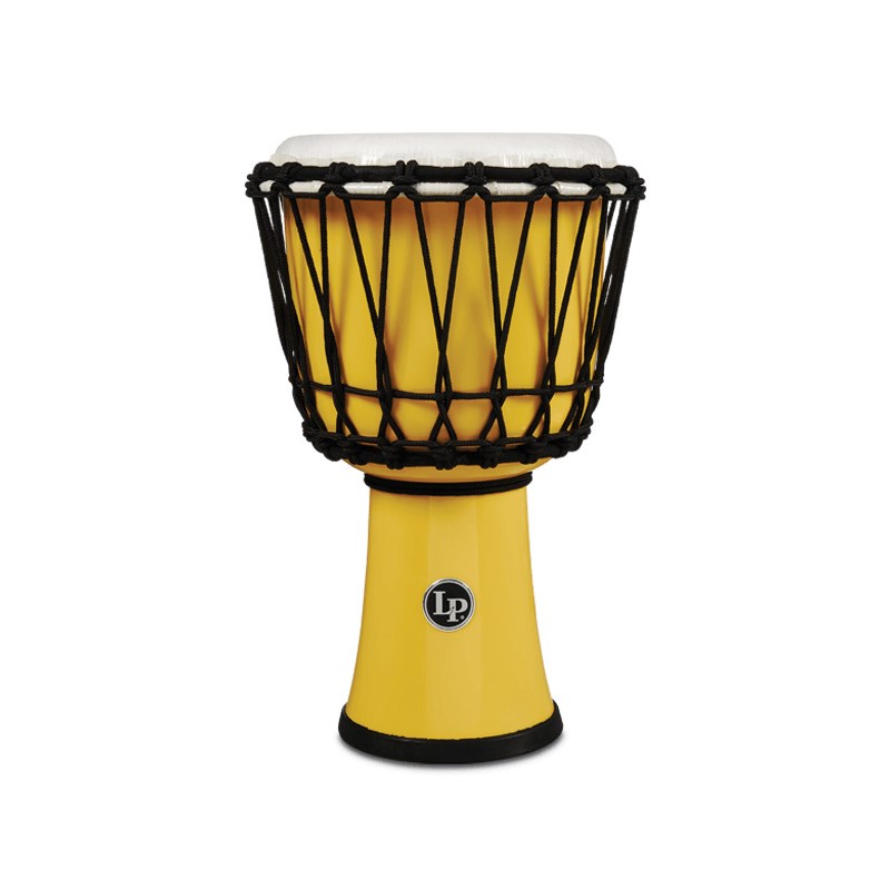 1607YL [Rope Tuned Circle Djembe 7 with Perfect-Pitch Head / Yellow] LP (新品)