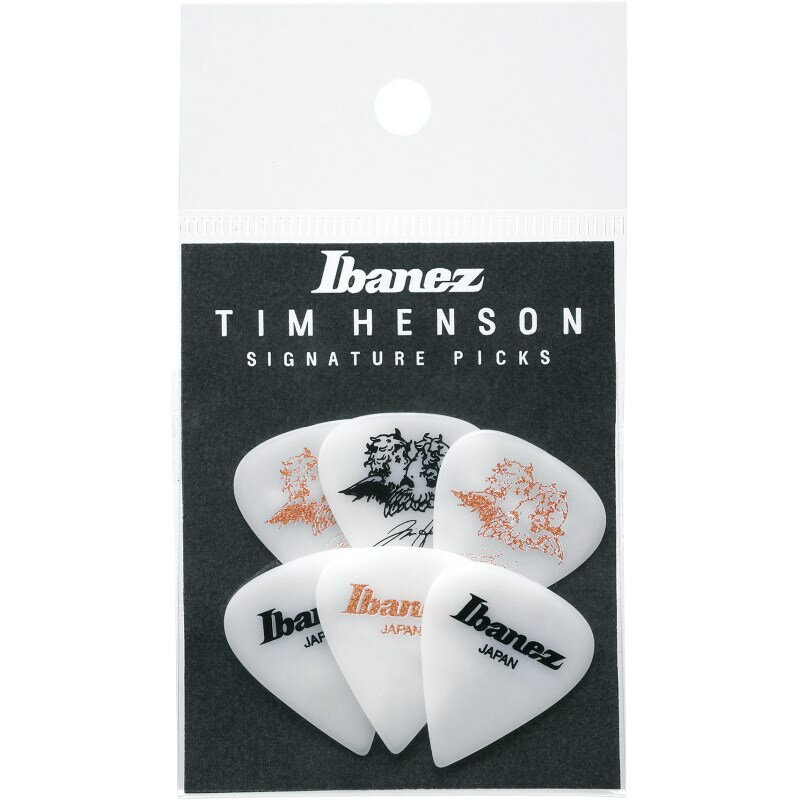 �ڴ��ָ��ꥻ����� Tim Henson Signature Pick 6��ѥå� [P1000TH-C1] Ibanez (����)