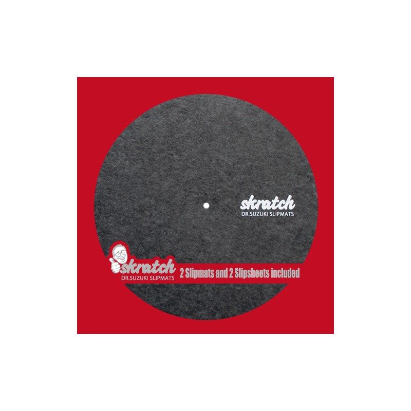 Dr.Suzuki slipmats - skratch 12 (スリップマット + スリップシート2枚組) stokyo (新品)