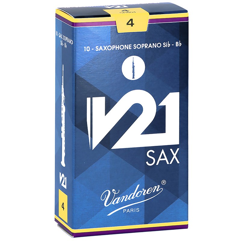 「4.0」ソプラノサックス用リード バンドレン V21 VANDOREN (新品)