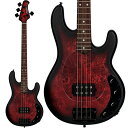 Ray34PB (Dark Scarlet Burst Satin) Sterling by MUSICMAN (新品)