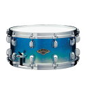 WBSS65-MBI [Starclassic Walnut/Birch Snare Drum 14''×6.5'' - Molten Blue Ice Fad...