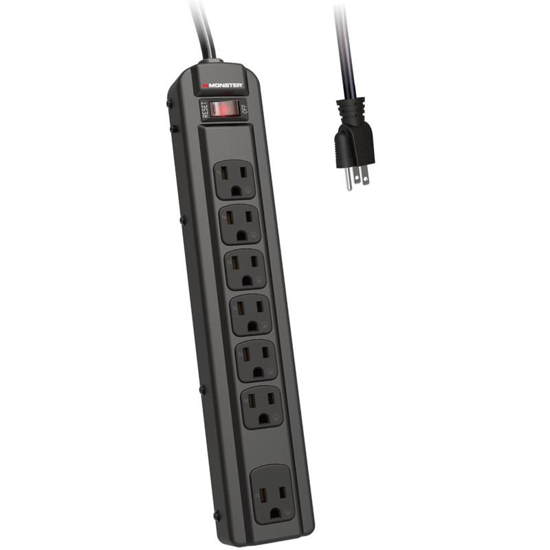 ■商品紹介MONSTER POWER 8000Monster Power は、優れたサージ保護性能とノイズフィルタリング機能で、大切な機材を電源トラブルから守る高性能電源プロテクターです。Fireproof MOV と Dual Mode 保護回路を搭載し、突然の電圧変化や電源トラブルから機材をしっかりガード。さらに、大型ACアダプターにも対応する広間隔コンセント設計と、高耐久スチール製トップカバー採用により、ライブ、スタジオ、自宅まで幅広い環境で安心して使用できます。◆Fireproof MOV によるサージ保護突然の電圧変化から接続機器を保護するFireproof MOV テクノロジーを採用。最大1350ジュールのサージ保護性能を備え、大切な音響機器や楽器周辺機器を電源トラブルから守ります。◆Clean Powerフィルタリング電源ラインに入り込むEMI / RFIノイズを低減するClean Powerフィルタリングを搭載。オーディオ機器やレコーディング機器などへのノイズの影響を抑えます。◆7口ACコンセントを備えた実用設計複数の機器をまとめて接続可能。堅牢なメタル筐体とL字型電源プラグを採用し、スタジオ、ライブ、制作環境など幅広い用途に対応します。●仕様ACコンセント：7口サージ保護性能：1350Jノイズフィルタリング：EMI／RFIフィルタリング保護技術：Fireproof MOVテクノロジー電源ケーブル長：約1.2m電源プラグ：ストレート製品サイズ：313 ×60 × 35mm製品重量：600g検索キーワード：イケベカテゴリ_レコーディング_レコーディング周辺機器_ディストリビューター・電源タップ_MONSTER CABLE_新品 SW_MONSTER CABLE_新品 JAN:0850005047728 登録日:2026/10/01 モンスターケーブル