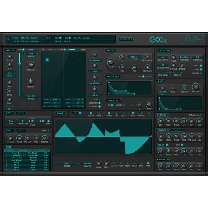 Go2-X(代引不可)(オンライン納品) Rob Papen (新品)