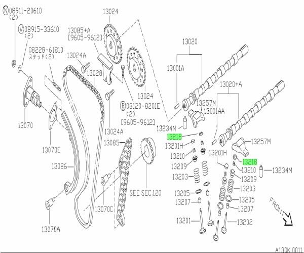 日産 純正 サニー B13 ガイド ロツカ バルブ NISSAN Sunny GUIDE ROCKER VALVEニッサン 未使用