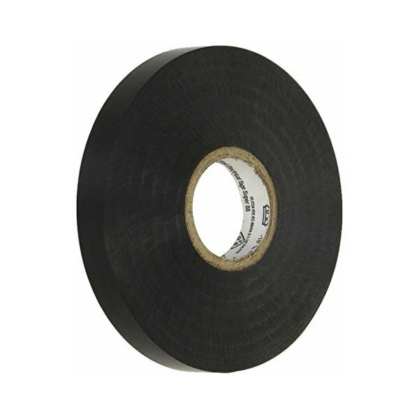 ビニールテープ 黒 3M スコッチ Super88 耐熱難燃耐寒仕様 10mmx20m