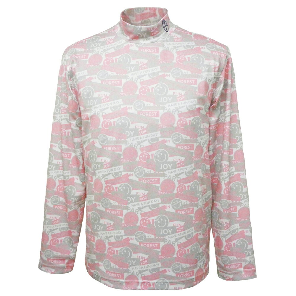 30％OFF 2025春夏新作 カステルバジャック smile総柄 長袖コンプレッション (ピンクグレー) (M)(L)(LL)..