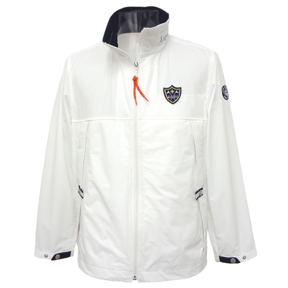 30％OFF 2024春夏新作 シナコバ 撥水ストレッチ クルージングジャケット (白) (M)(L