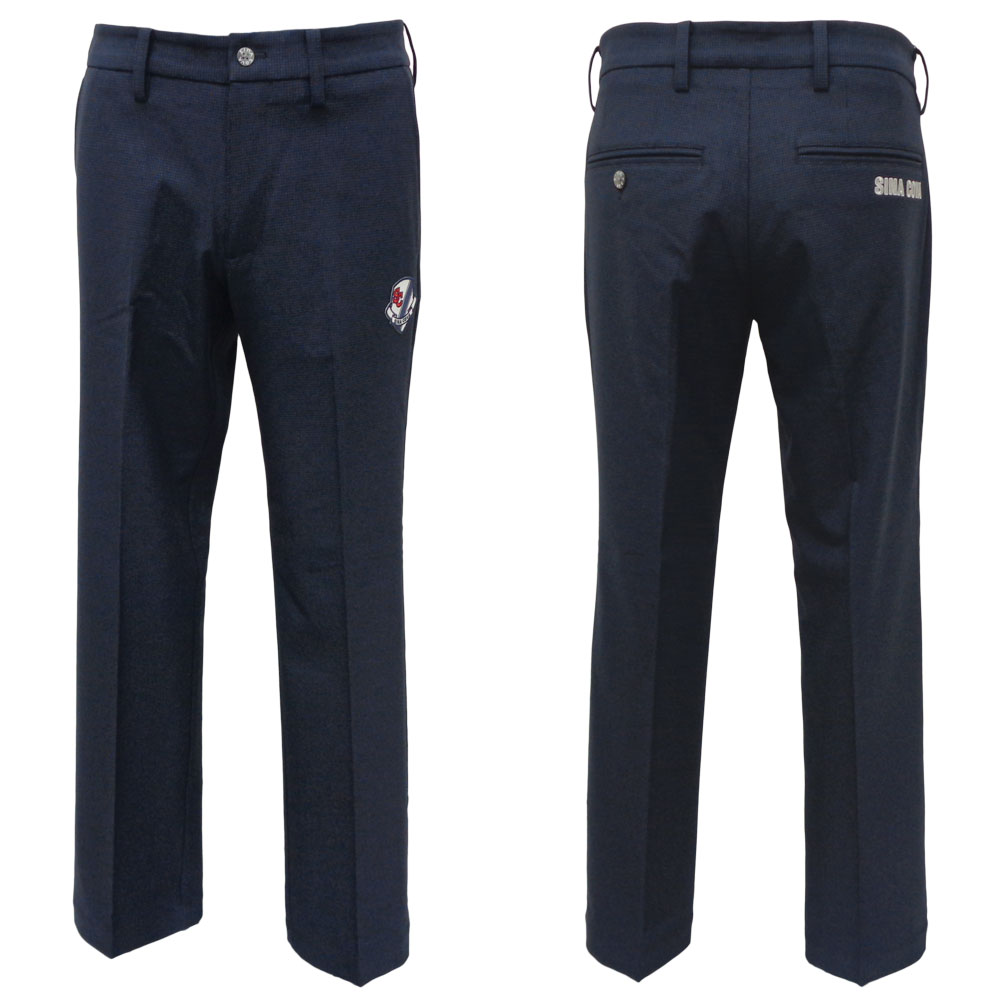 30％OFF 2024秋冬 シナコバ 裏起毛 グレンチェック暖かストレッチパンツ (紺系) (W80)(W88)(W92)PA*0124255020920【25/11/15】【吸湿】【発熱】【あたたか】【マリン】【SINACOVA】【sinacova】 シナコバ　ショップ【ゴルフ】【スポーツ】【楽ギフ_包装】