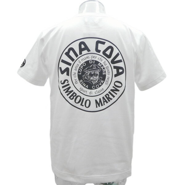 ショップ SH*0118154030310 (L) アロハ布帛×カットソーの半袖シャツ シナコバ 【sinacova】 【サッカー地】 《オフ白》 シナコバ ◎30%OFF! 【SINA COVA】 【あす楽対応】 【19/4/9】 【全国送料無料】 春夏