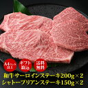 お中元 ギフト ステーキ 肉ギフト A4 等級以上 “ 和牛 サーロイン ステーキ 200g×2・ シャトーブリアン ステーキ 150g×2”ギフト箱込 高級肉 ギフト お取り寄せグルメ 牛肉 高級 肉 内祝 贈り物 プレゼント お祝い 誕生日 母の日 父の日