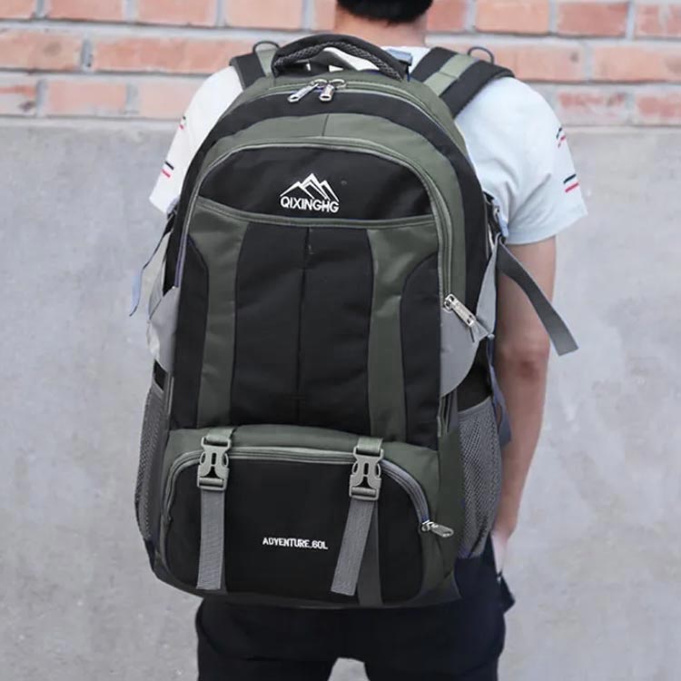 リュック サック バッグ メンズ レディース 撥水 防汚 容量60L ナイロンバッグ 旅行バッグ 大容量リュック アウトドア用品 防災 旅行 軽量 防水 日帰り ikeike-chest-10006492 ikeike0チェスト サンプル画像3