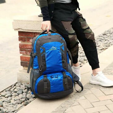 登山 リュック 登山 バッグ 防災リュック レディース メンズ 70L ナイロン 撥水リュックサック 大容量 バックパック リュック 旅行 旅 アウトドア 男女兼用 バッグ 軽量 撥水