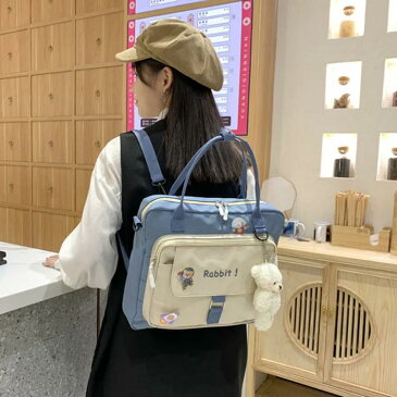 3WAY ノートパソコンケース ショルダーバッグ バックバッグ 多機能 防水 衝撃吸収 かわいい 厚手 11 13 13.3 14 15.6インチ ぬいぐるみ付き バッジ付き 傷防止 おしゃれ ノートPCケース トートバッグ 衝撃吸収
