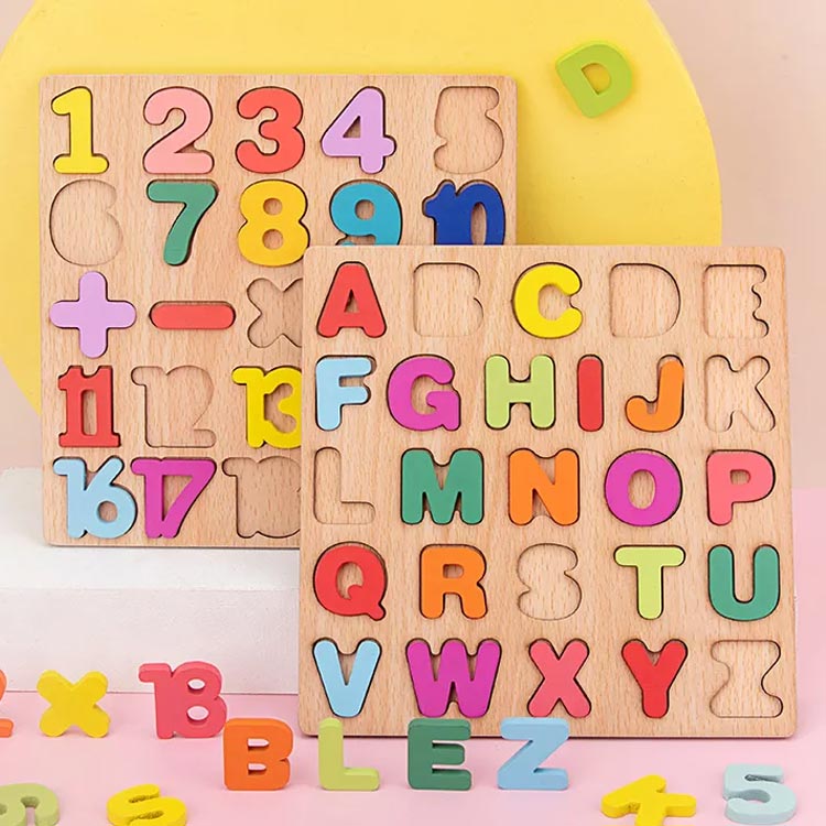 積み木 木製 アルファベットパズル 数字 もちゃ ABCパズル 英語 形合わせ おうち遊び 知育玩具 赤ちゃん 学習 1歳 2歳 3歳 子供 誕生日プレゼント ベビー はめ込み 男の子 女の子 送料無料