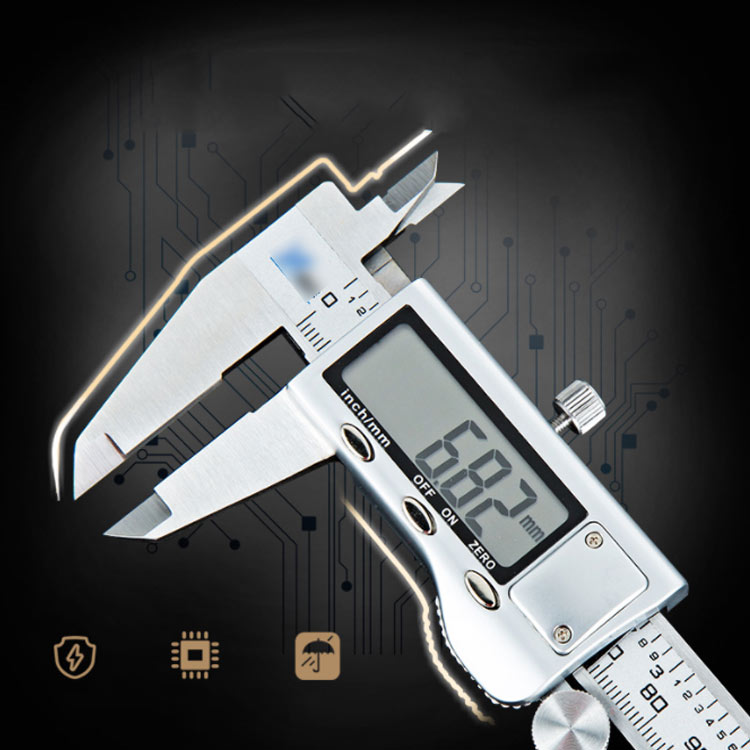 �ǥ����� �Υ��� �ŻҥΥ��� ���ƥ�쥹���� ����°�� ������ LCD�ǥ����ץ졼 ���ɤ� �Ѿ׷� 4����ñ������ �����դ� ��Ǽ�������դ� ¬�깩�� 0.01mm��̩��� DIY 150mm