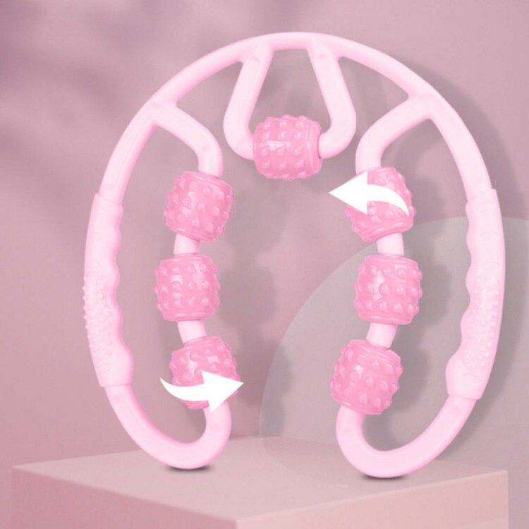 マッサージローラー 健康器具 ダイエット トレーニング 7個 ローラー 両手タイプ ...
