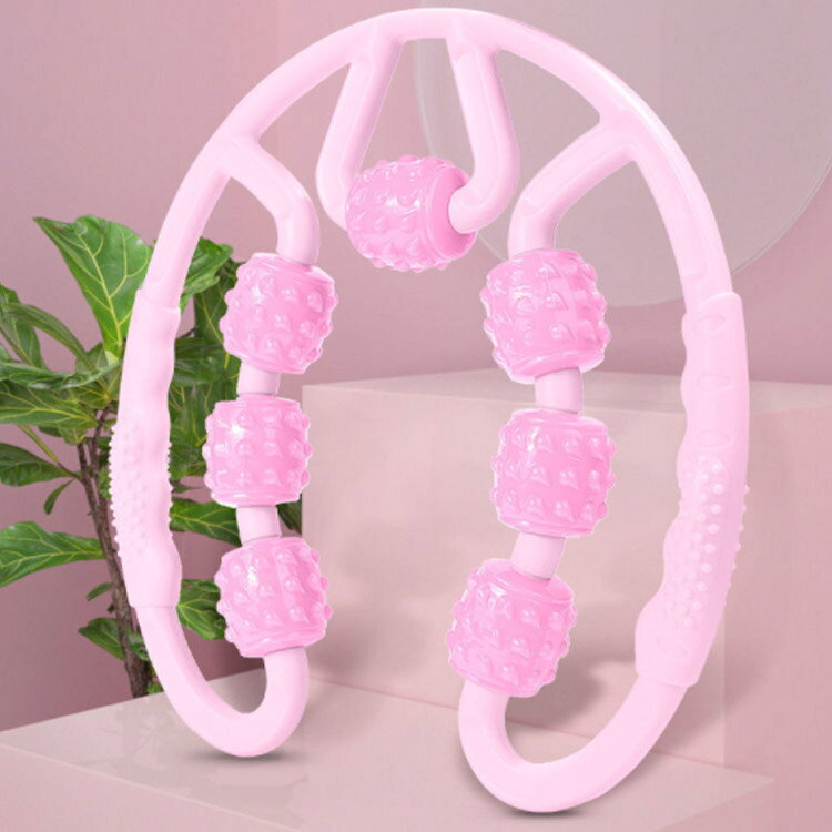 マッサージローラー 健康器具 ダイエット トレーニング 7個 ローラー 両手タイプ ...