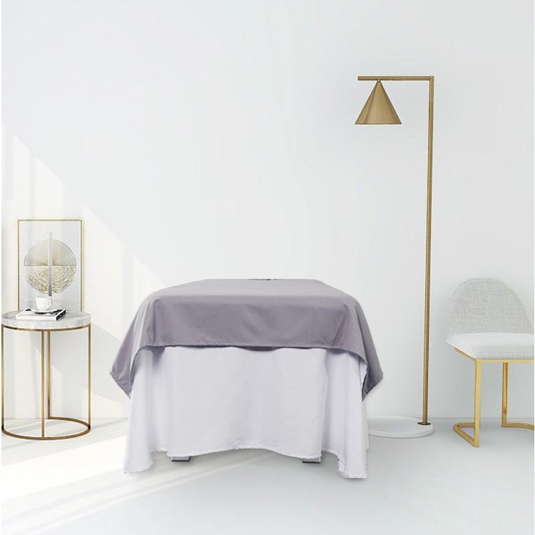 90×200cm 2点セット マッサージ SPA 通気性 サロン用 マッサージ用 ベッドシーツ ホテル 美肌 美容エステ用 呼吸穴付き/穴なし シーツ シングル カバーシート 120×200cm 120cm×230cm ピンク シャンパン グレー グリーン [2]