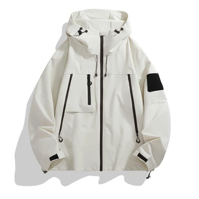 スポーツ アウトドアウエア 登山服 フード付き ブルゾン マウンテンパーカー マウンテンパーカー メンズ 撥水 ジャケット フィッシング 防風 レディース ウインドブレーカー 山登り 送料無料 カップル キャンプ 釣り アウトドアジャケット 春 秋 冬 大きサイズ ikeike-chest-10010877 ikeike0チェスト サンプル画像2