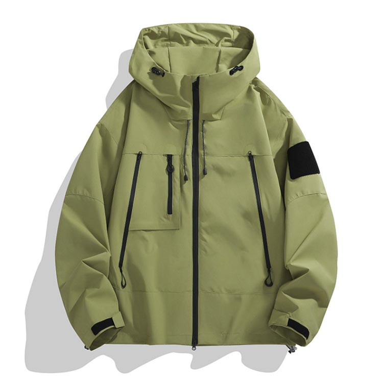 スポーツ アウトドアウエア 登山服 フード付き ブルゾン マウンテンパーカー マウンテンパーカー メンズ 撥水 ジャケット フィッシング 防風 レディース ウインドブレーカー 山登り 送料無料 カップル キャンプ 釣り アウトドアジャケット 春 秋 冬 大きサイズ ikeike-chest-10010877 ikeike0チェスト サンプル画像3