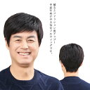 ウィッグ かつら メンズ フルウィッグ ヘアピース トップカバー 普段使い 通気性抜群 医療用 自然 耐熱 お年寄り用 男性用