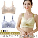 胸を小さく見せる フルカップ 胸を小さくみせるブ ブラジャー 胸を小さく見せるブラ 補正下着 ノンワイヤー 着やせブラ 薄手 総レース 薄い 大胸 補正ブラ ブラ