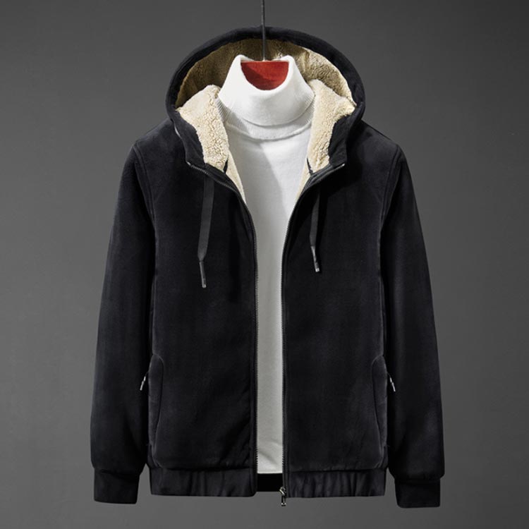 大きいサイズ 9Lサイズまで展開 メンズ ジップパーカー パーカー ベロア 裏起毛 スウェット 厚手 イクロベロアパーカー 防寒 裏ボア アウター 保温 ルームウェア ZIPパーカー 防寒グッズ 部屋着 無地 秋冬 ビター系送料無料 もこもこ