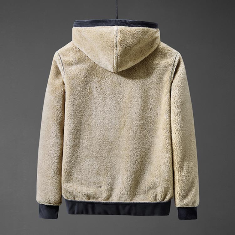 大きいサイズ 9Lサイズまで展開 メンズ ジップパーカー パーカー ベロア 裏起毛 スウェット 厚手 イクロベロアパーカー 防寒 裏ボア アウター 保温 ルームウェア ZIPパーカー 防寒グッズ 部屋着 無地 秋冬 ビター系送料無料 もこもこ