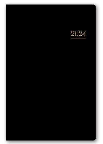 【ゆうパケット対応】2024年手帳日本能率協会NOLTYライツ3（黒）1251
