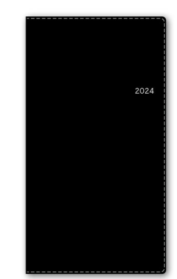 【ゆうパケット対応】2024年手帳日本能率協会NOLTYネクサスバーチカル（ブラック）1392