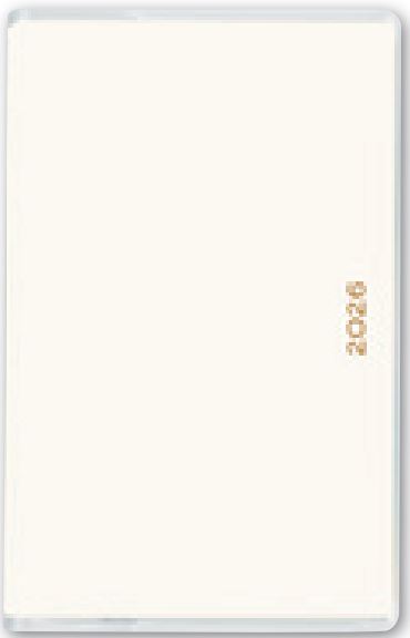 2026年1月始まりペイジェムウィークリーコンパクトホワイトiメモ日曜（ホワイト）【手帳・カレンダー・リフィル】2207