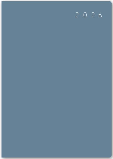 2026年1月始まりNOLTYエクリB6ー1（ブルー）【手帳・カレンダー・リフィル】2263