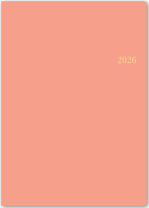 2026年1月始まりNOLTYメモリー3（ピンク）【手帳・カレンダー・リフィル】7133