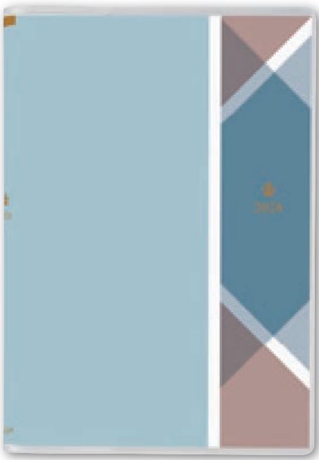 2026年1月始まり王様のブランチ×ペイジェムウィークリーB6ホワイトiメモ月曜（パウダーブルー）【手帳..