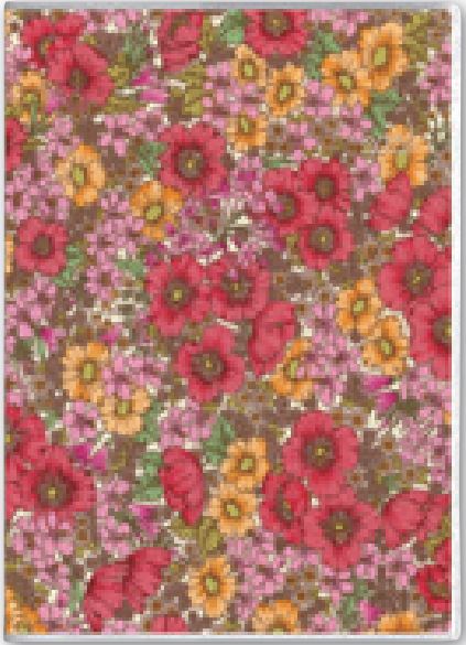 2026年1月始まりペイジェムリバティプリントA6日曜（グロリア・フラワーズ）【手帳・カレンダー・リフィル】2335