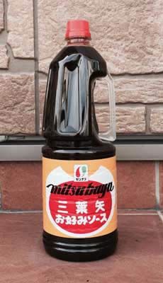 【広島県】センナリ 三葉矢(ミツバヤ) お好みソース 1.8Lペットボトル